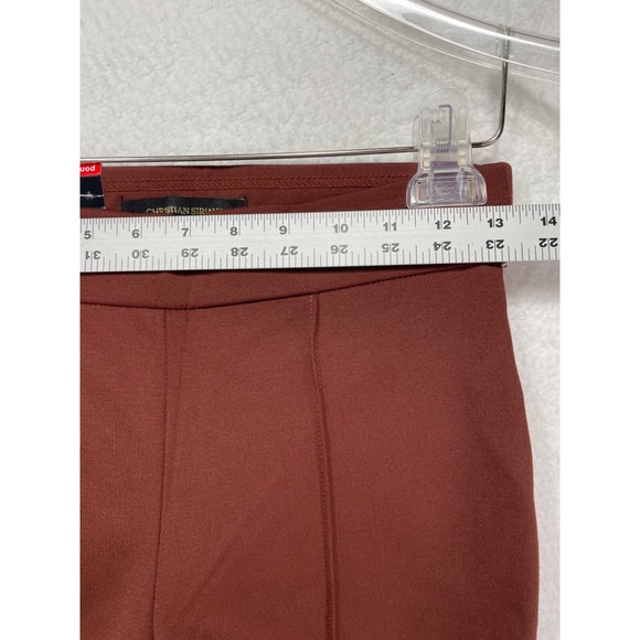 Christian Siriano New York Women's size XS Ponte Pant Rum Raisen NWT - Picture 8 of 12